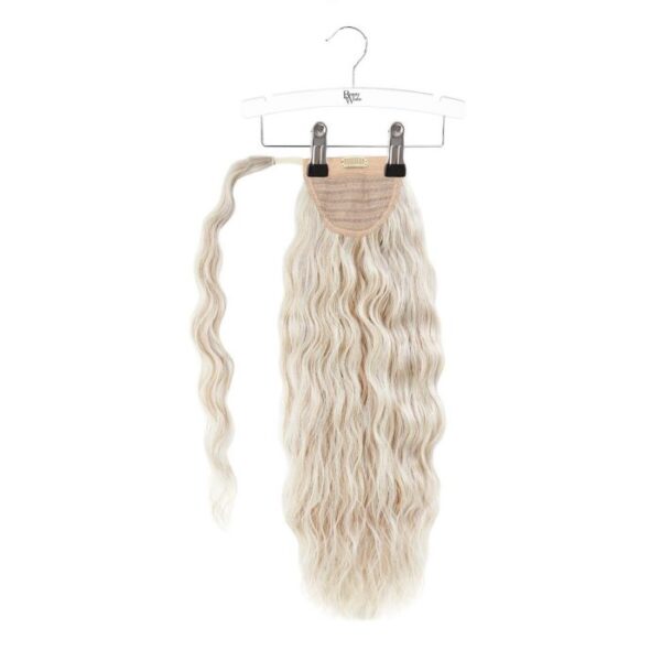 20" Invisi®Ponytail Beach Wave - Iced Blonde