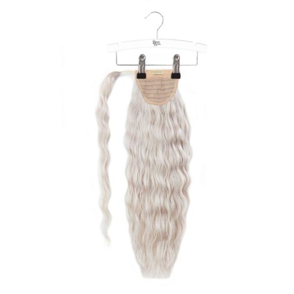 20" Invisi®Ponytail Beach Wave - Silver