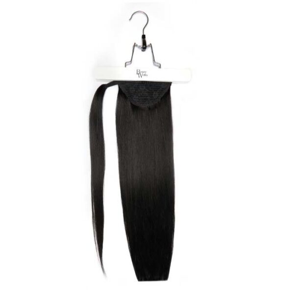 18" Super Sleek Invisi®Ponytail - Jet Set Black