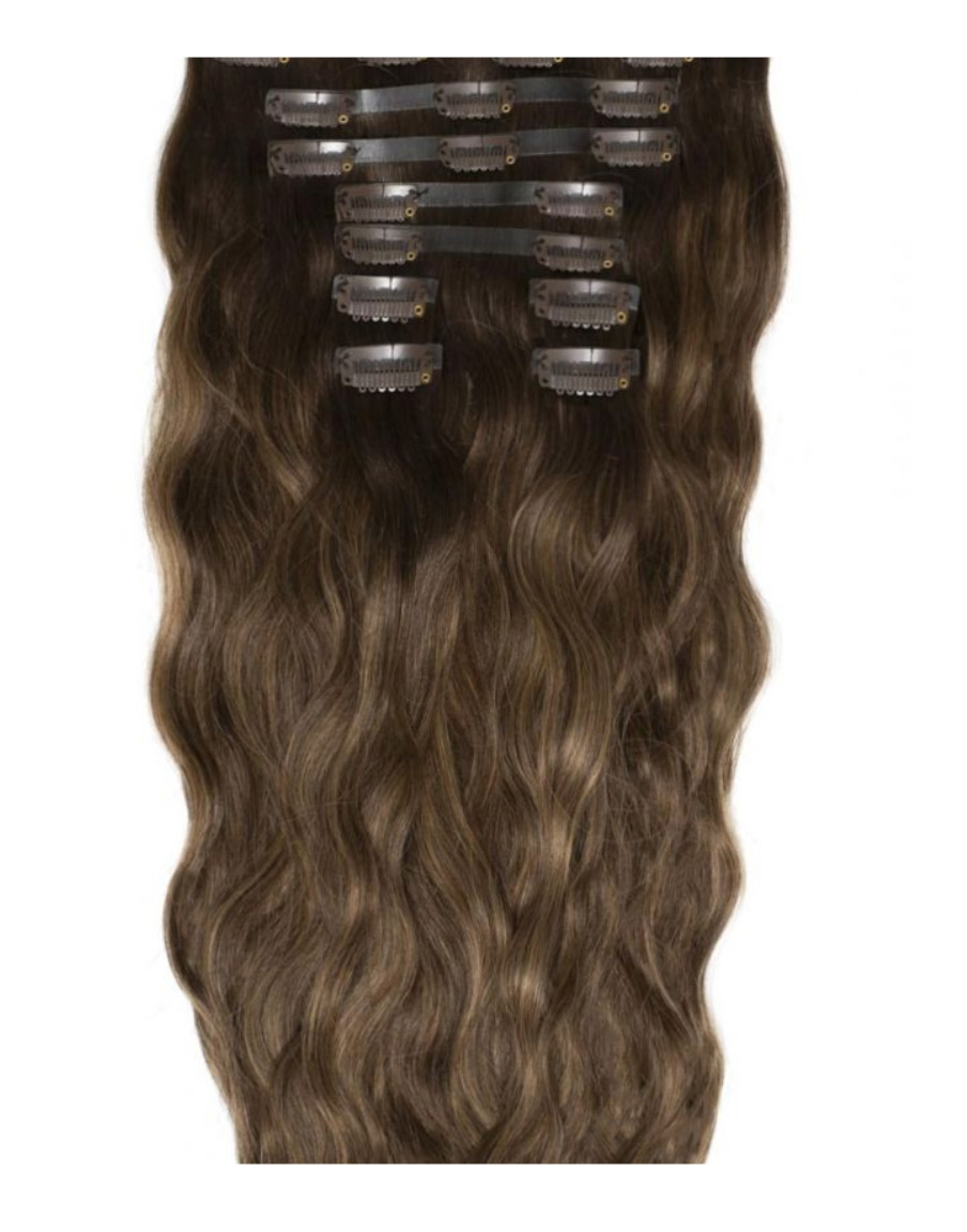 22 Beach Wave Double Hair Set Brond Mbre Paxanas