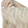 18" BEACH WAVE DOUBLE HAIR SET - Iced Blonde - Image 3