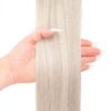 18" DELUXE REMY INSTANT CLIP-IN EXTENSIONS - SILVER - Image 3