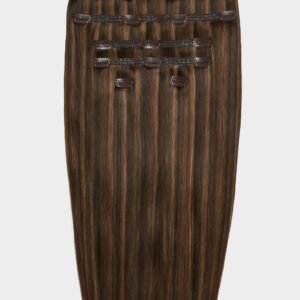 20" Double Hair Set Clip-In Extensions Toffee crunch