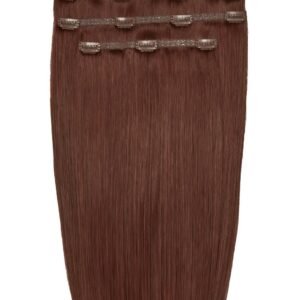 20" Deluxe Remy Instant Clip-In Extensions Crimson