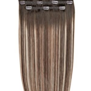 16" Deluxe Remy Instant Clip-In Extensions Walnut