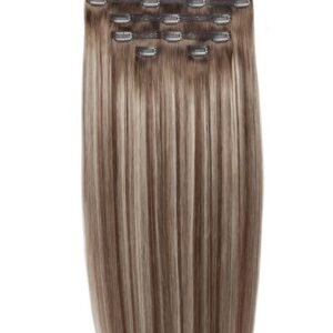 22" Double Hair Set Clip-In Extensions Amalfi blonde