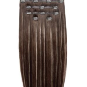 22" Double Hair Set Clip-In Extensions Sorrento bronde