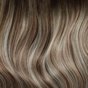 Clip-In Fringe Walnut